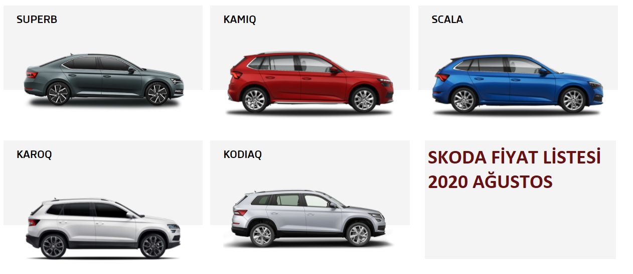 Skoda Fiyat listesi 2020