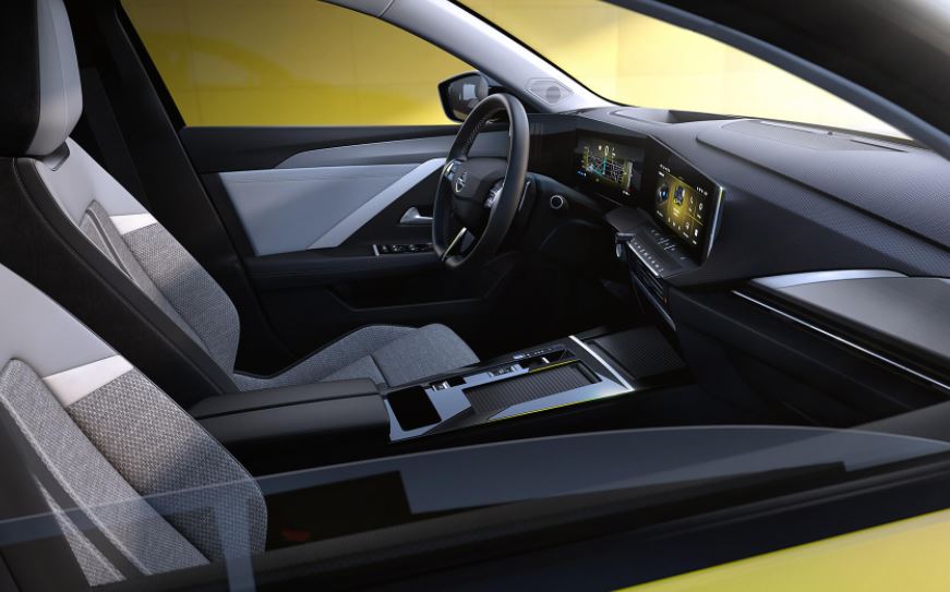 Yeni Opel Astra iç tasarım özellikleri