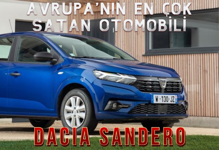 Avrupa'da en çok Sandero satıldı
