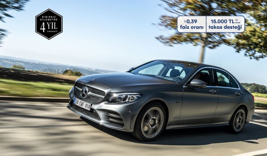 Mercedes C Serisi sıfır araç kampanyası