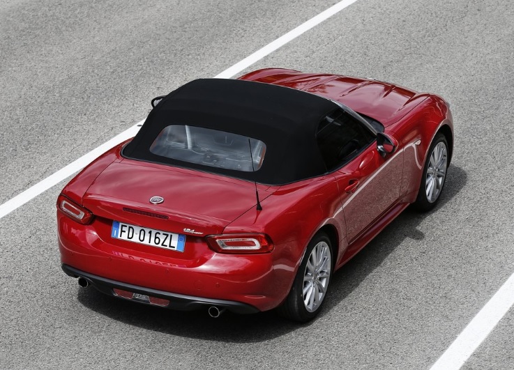 2017 Fiat 124 Spider Cabrio 1.4 T Multiair (140 HP) Classica Manuel Teknik Özellikler, Ölçüler ve Bagaj Hacmi