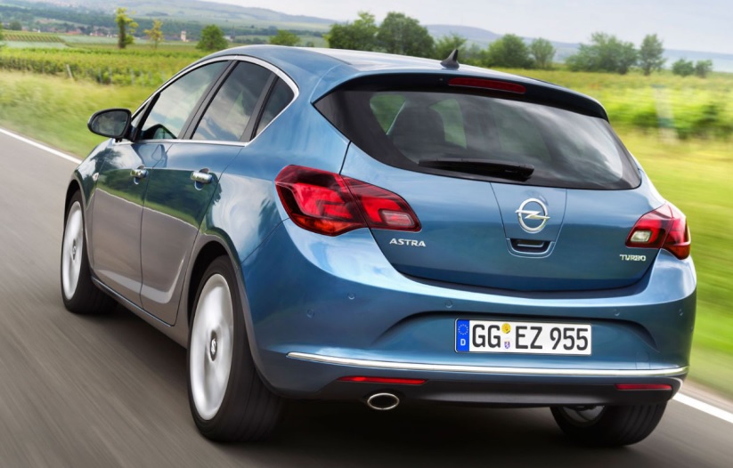 2014 Opel Astra Hatchback 5 Kapı 1.3 CDTI ecoFLEX (95 HP) Sport Manuel Teknik Özellikler, Ölçüler ve Bagaj Hacmi