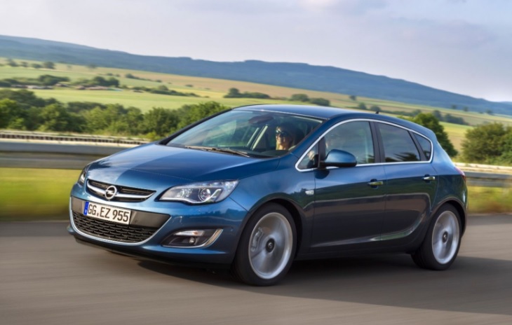 2014 Opel Astra Hatchback 5 Kapı 1.3 CDTI (95 HP) Active Enjoy Manuel Teknik Özellikler, Ölçüler ve Bagaj Hacmi