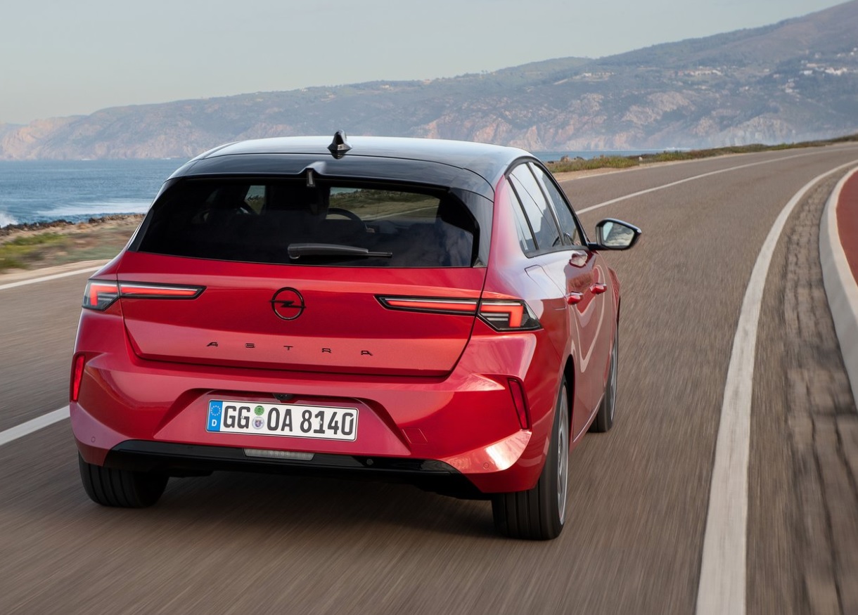 2023 Opel Astra Hatchback 5 Kapı 1.2 Turbo (130 HP) Edition Manuel Teknik Özellikler, Ölçüler ve Bagaj Hacmi