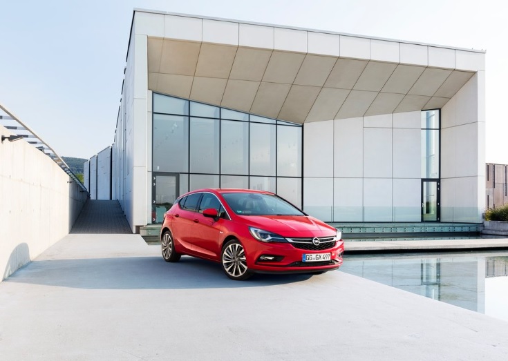 2016 Opel Astra Hatchback 5 Kapı 1.4 (150 HP) Dynamic Manuel Teknik Özellikler, Ölçüler ve Bagaj Hacmi