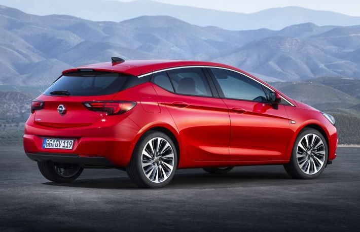 2016 Opel Astra Hatchback 5 Kapı 1.4 (100 HP) Enjoy Manuel Teknik Özellikler, Ölçüler ve Bagaj Hacmi