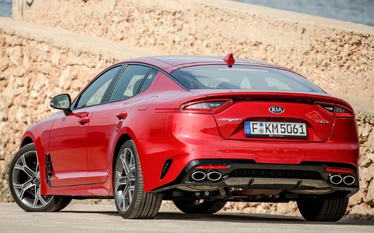 2019 Kia Stinger Sedan 2.0 (244 HP) Prestige AT Teknik Özellikler, Ölçüler ve Bagaj Hacmi