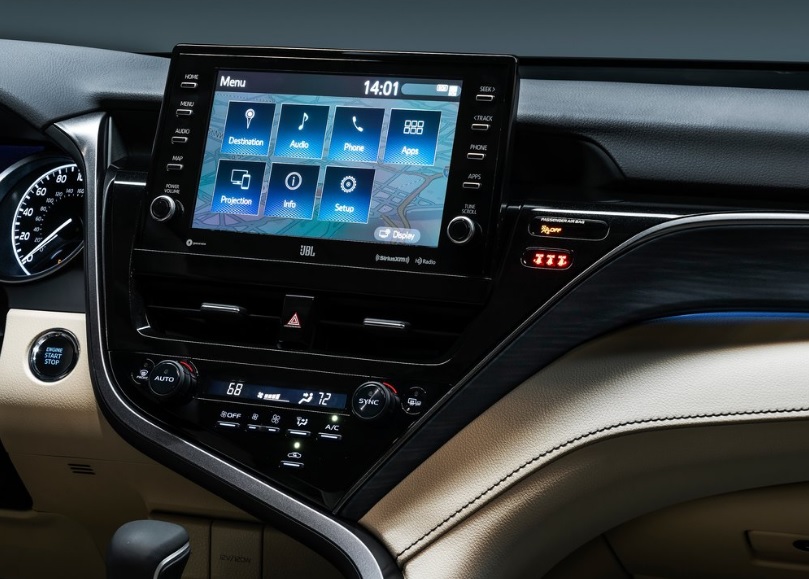2022 Toyota Camry Sedan 2.5 Hybrid (218 HP) Passion e-CVT Teknik Özellikler, Ölçüler ve Bagaj Hacmi