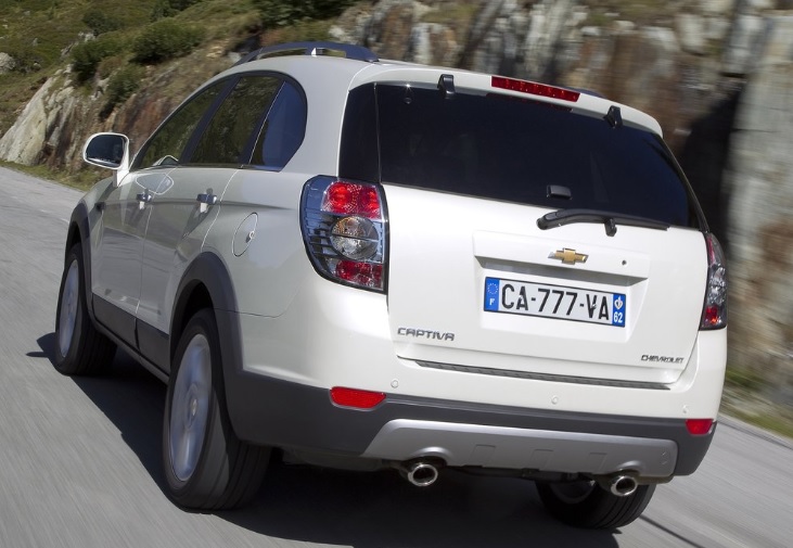 2013 Chevrolet Captiva SUV 2.0 (163 HP) LT Otomatik Teknik Özellikler, Ölçüler ve Bagaj Hacmi