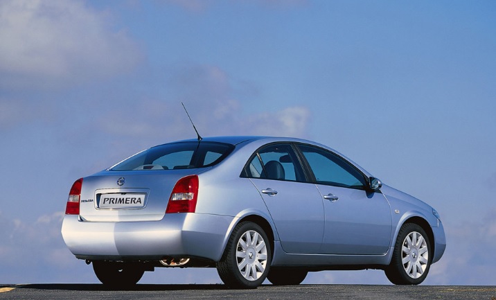 2007 Nissan Primera Sedan 1.6 (109 HP) Visia Manuel Teknik Özellikler, Ölçüler ve Bagaj Hacmi