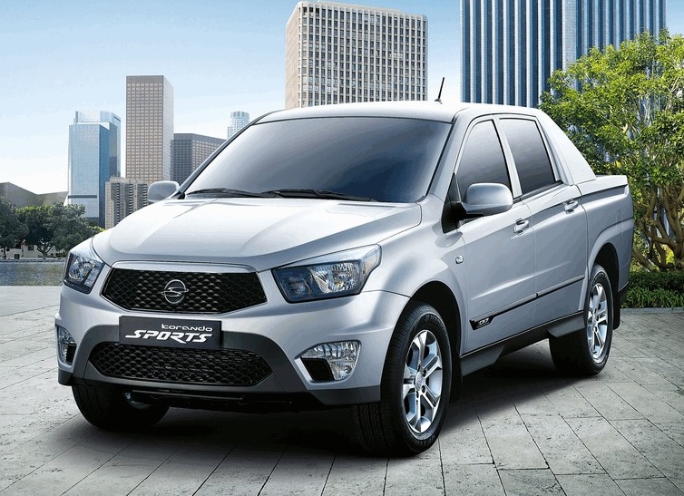 2016 Ssangyong Korando Sports Pick Up 2.0 D (155 HP) Special Edition Manuel Teknik Özellikler, Ölçüler ve Bagaj Hacmi