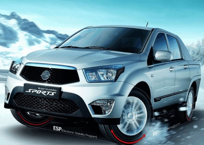 2016 Ssangyong Korando Sports Pick Up 2.0 D (155 HP) Limited Manuel Teknik Özellikler, Ölçüler ve Bagaj Hacmi