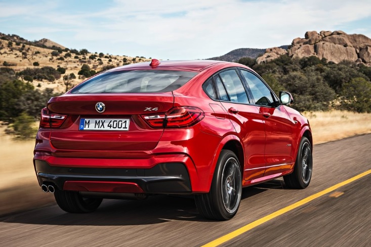 2017 BMW X4 SUV xDrive20d 2.0 (190 HP) X Line Steptronic Teknik Özellikler, Ölçüler ve Bagaj Hacmi