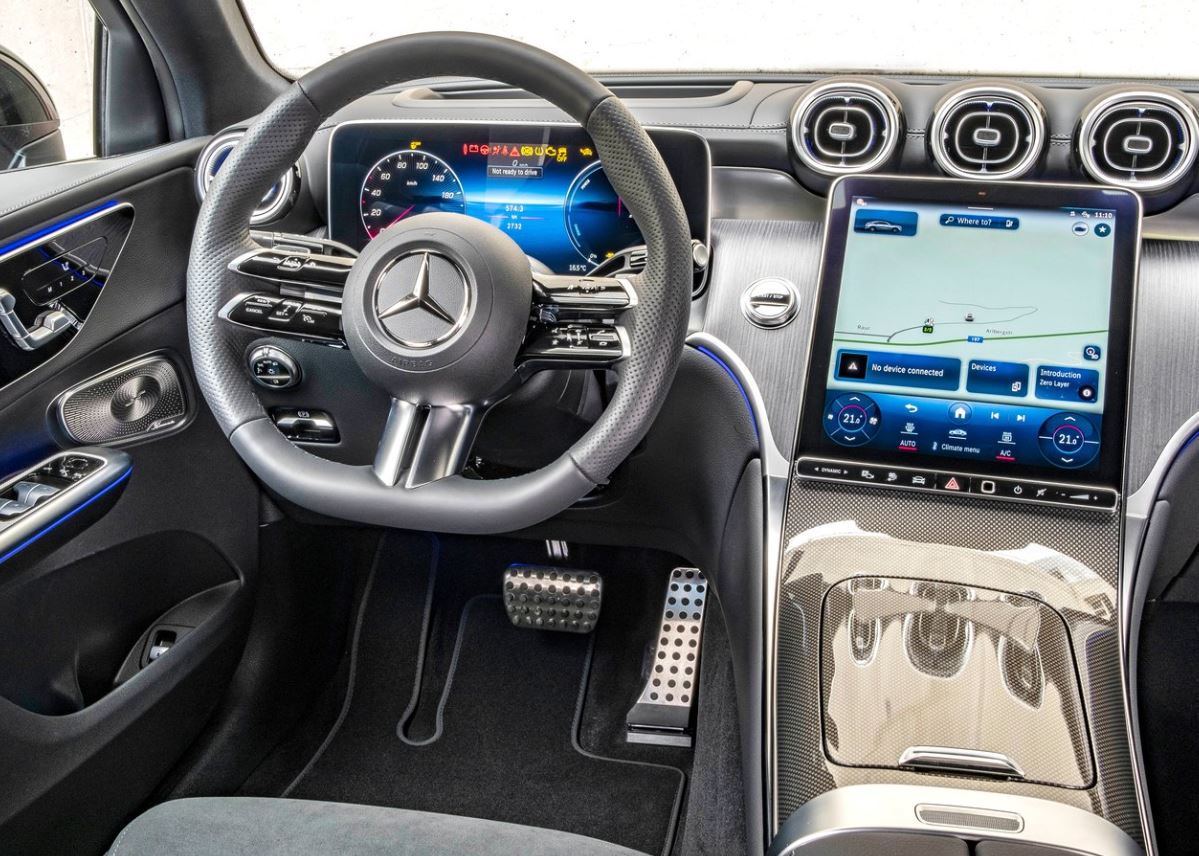 2024 Mercedes GLC Coupe 300d 2.0 4Matic (269 HP) AMG 9G-Tronic Teknik Özellikler, Ölçüler ve Bagaj Hacmi