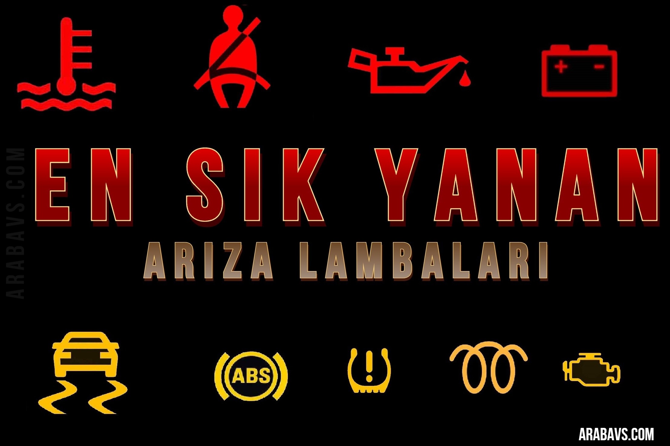 En Sık yanan ikaz lambaları