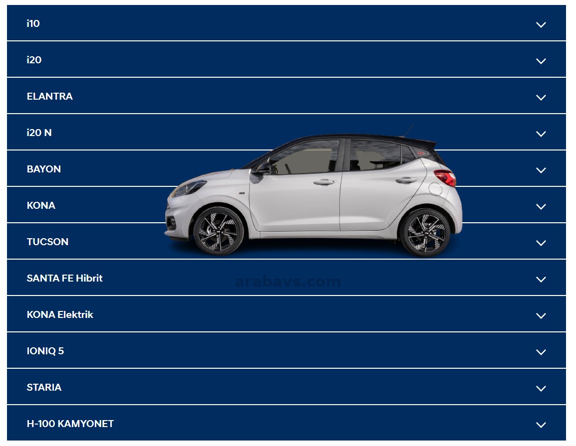 Hyundai Nisan fiyat listesi 2023