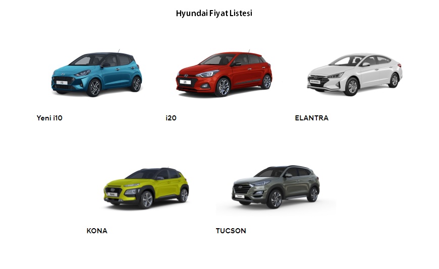 Hyundai Fiyat Listesi 2020