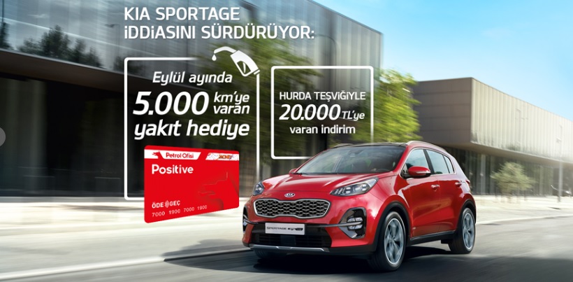 kia sportage eylül kampanyası