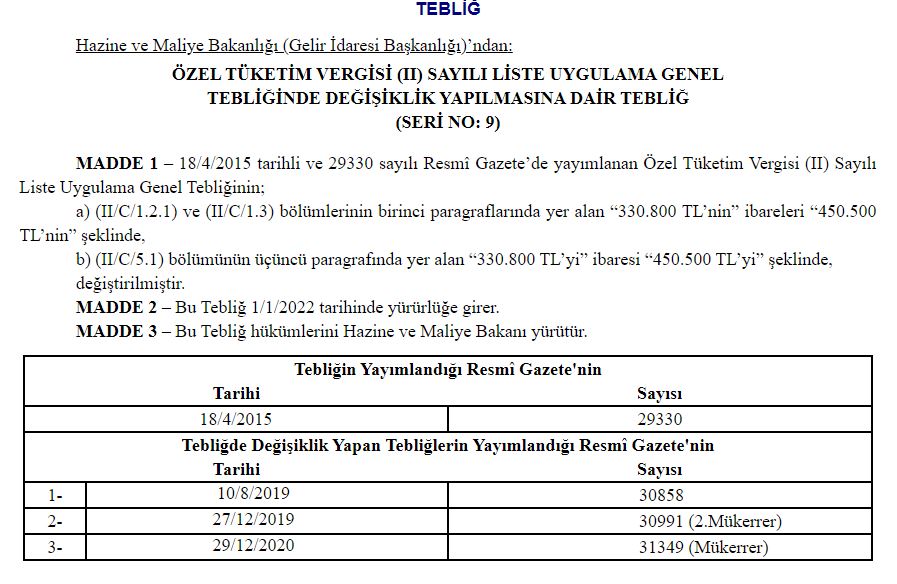 Engelli araç alımında ötv