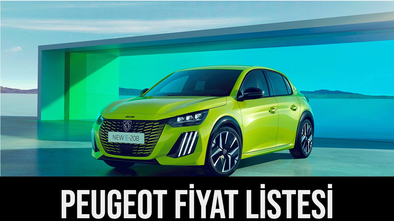 Peugeot fiyat listesi 2023