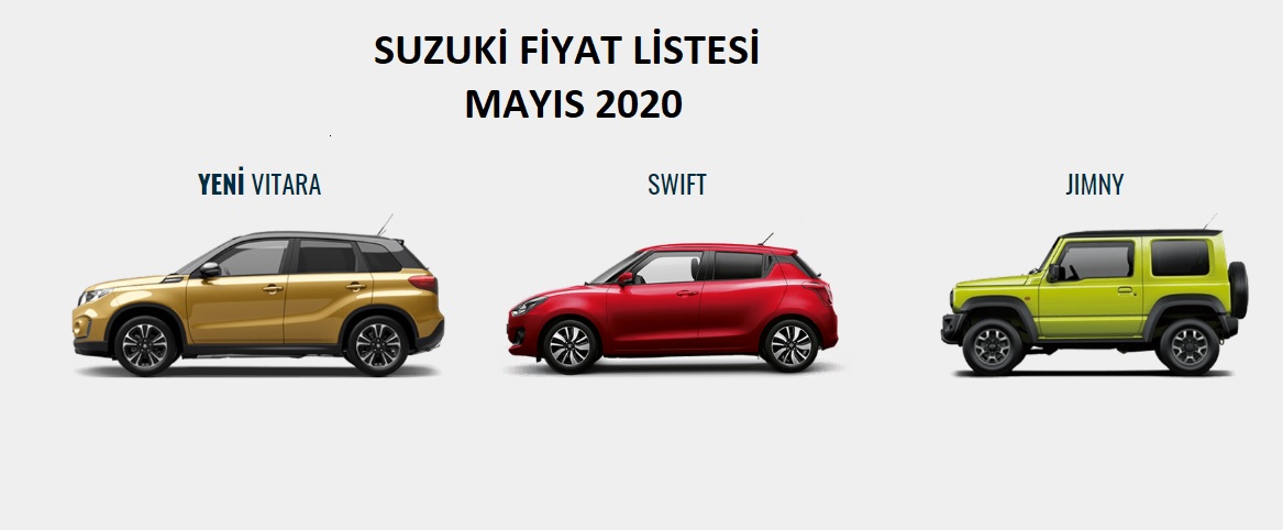Suzuki fiyat listesi