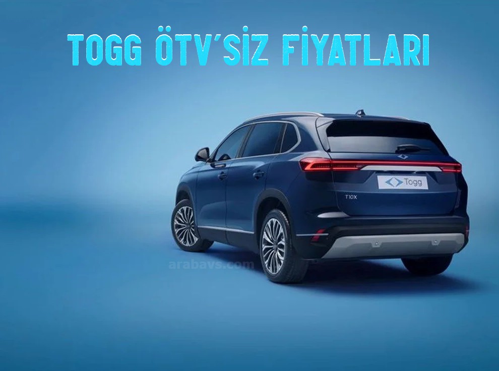 TOGG ÖTV İndirimli fiyat listesi